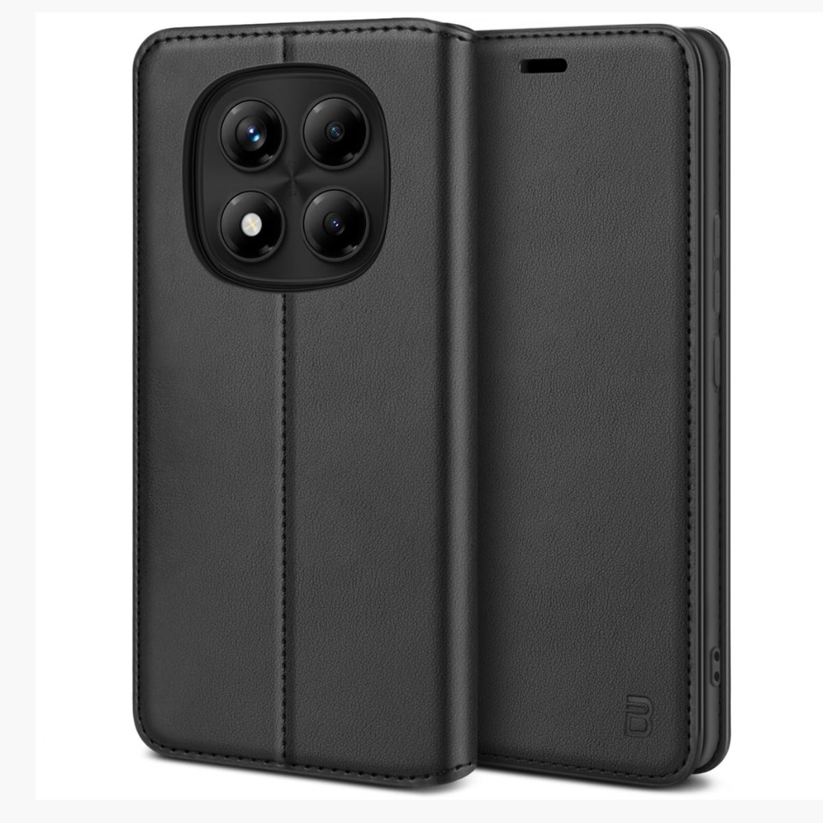 CASE - FUNDA TIPO LIBRO PARA REDMI NOTE 14 PRO PLUS - NEGRO