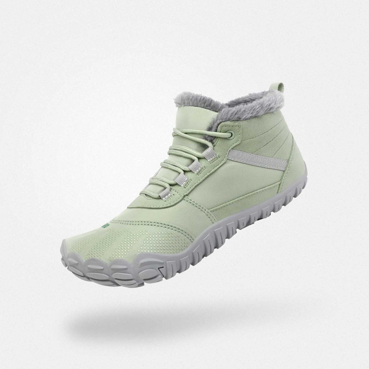 SAGUARO - Saguaro - Zapatilla Invierno Barefoot Defender Will I - Verde Claro