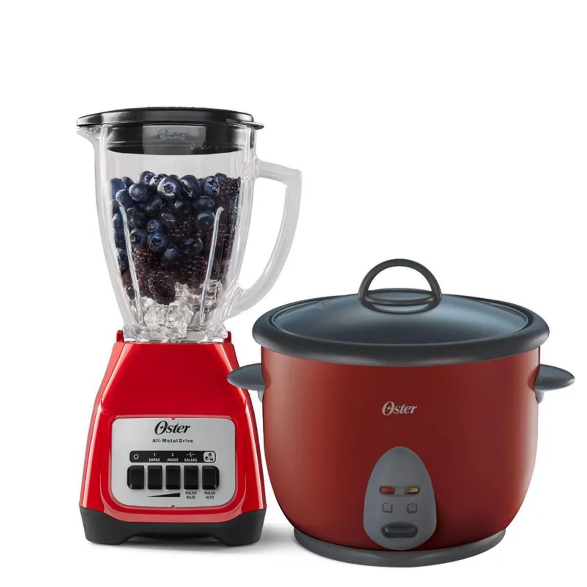 OSTER - Combo Licuadora + Arrocera LICKAGRPB ARR1700R