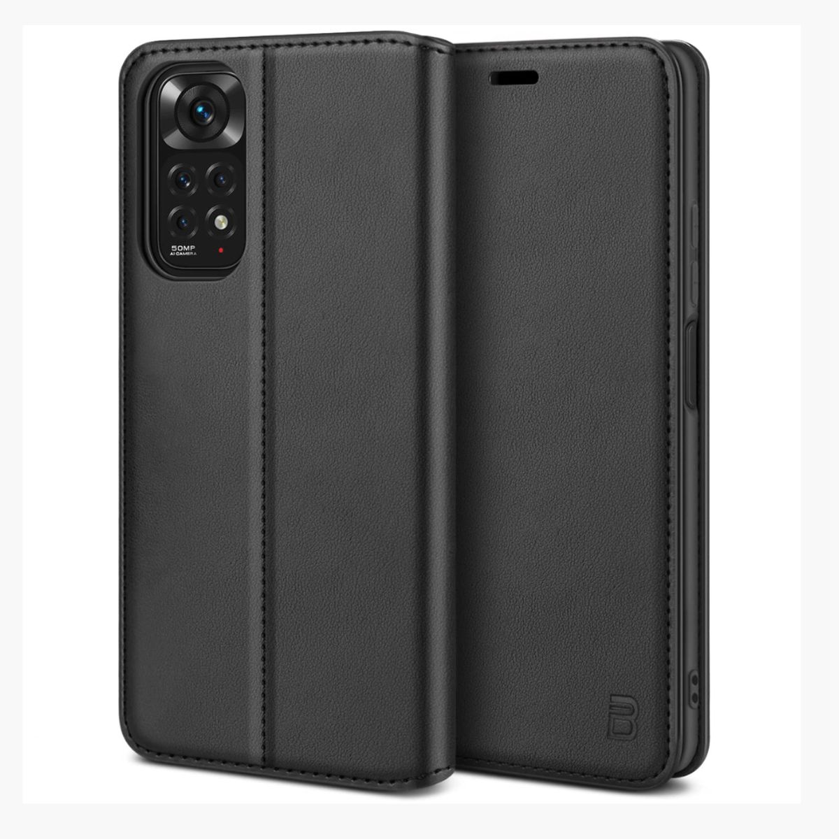 CASE - FUNDA TIPO LIBRO PARA REDMI NOTE 11  - NEGRO