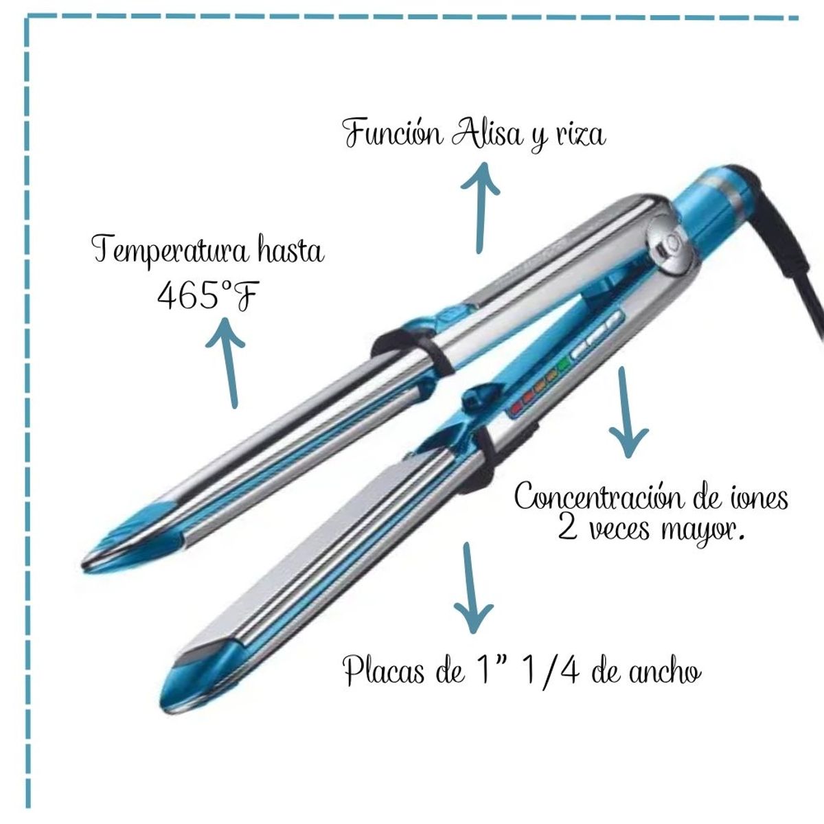 BABYLISS PRO - Plancha Babyliss PRO Optima 3000 Placa Titanium - BNT3000TPE