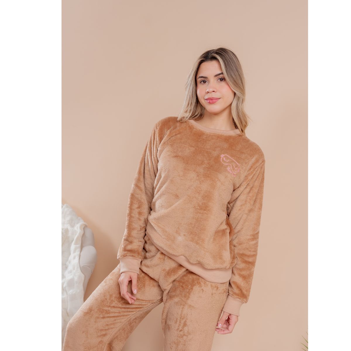 SOÑALIERE - Pijama Dama  Peluche Invierno