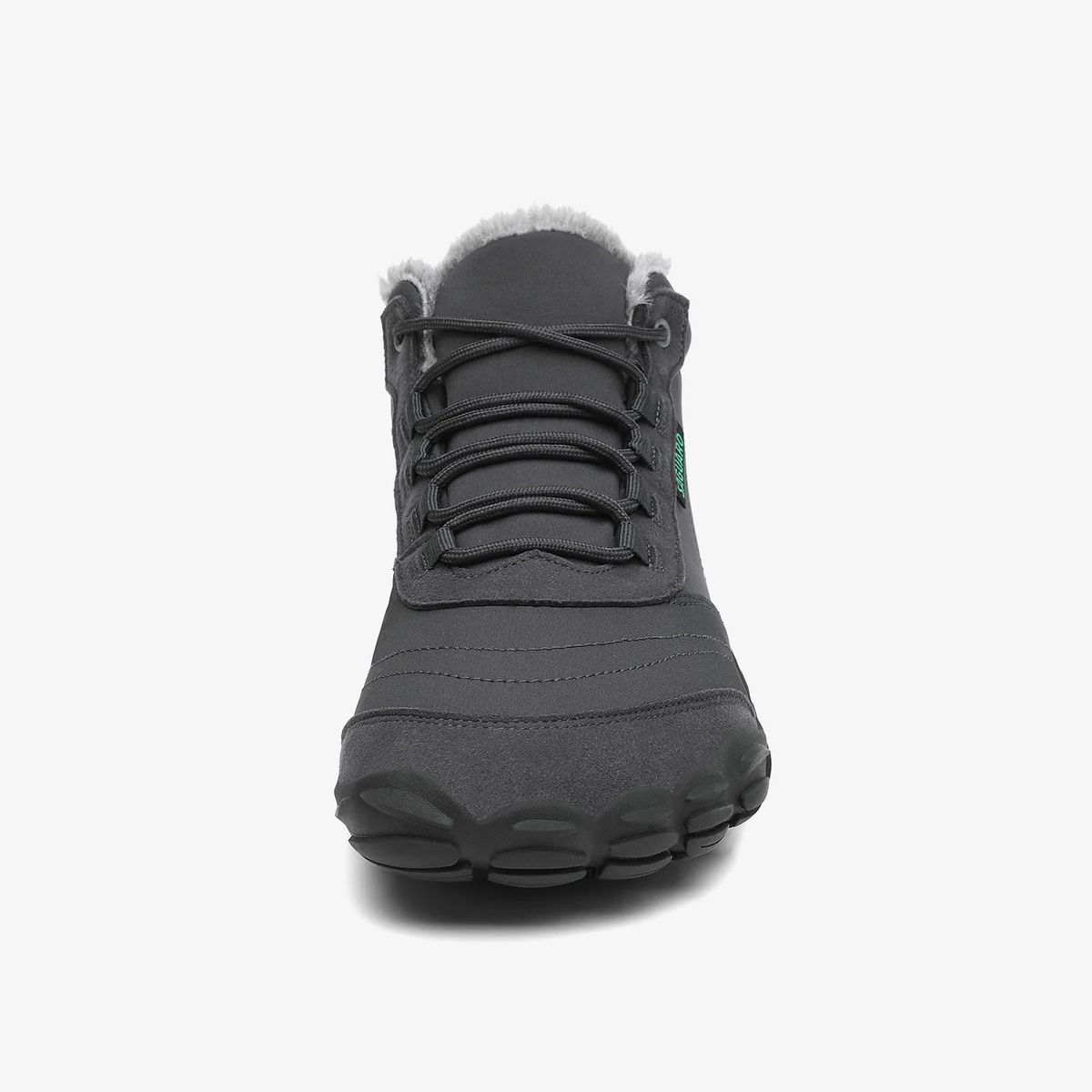 SAGUARO - Saguaro - Zapatilla Invierno Barefoot Will II - Gris Oscuro