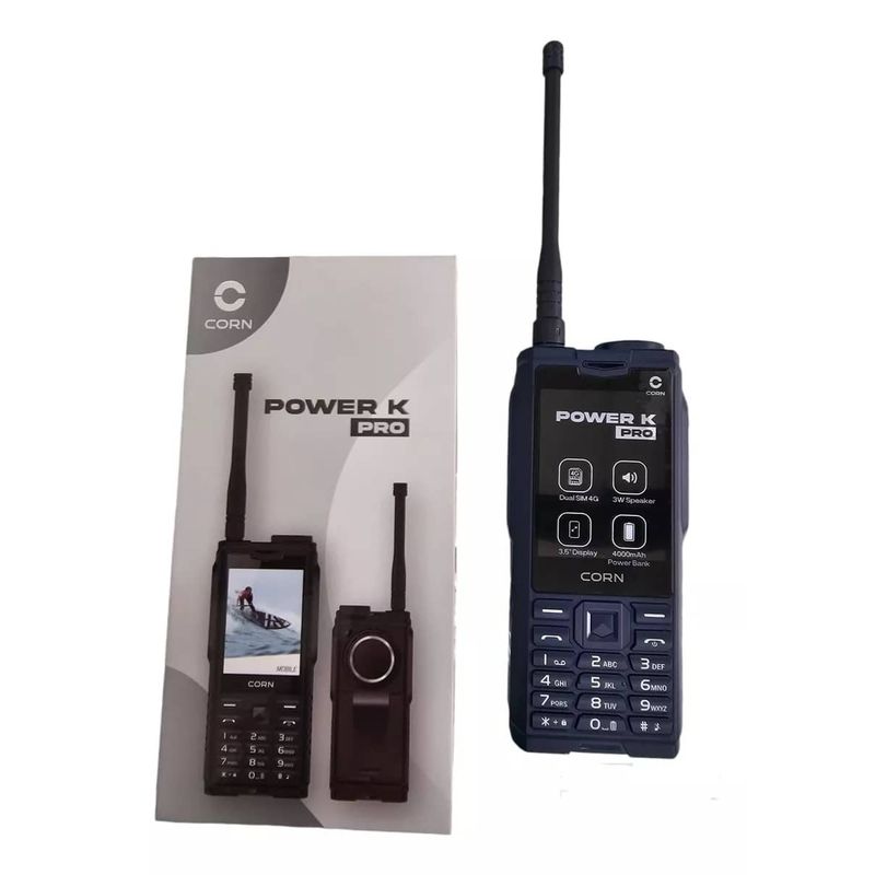 GENERICO - CELULAR CORN POWER K PRO NEGRO