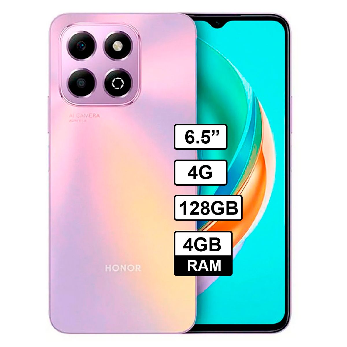 HONOR - X6b 128GB 4GB RAM LILA