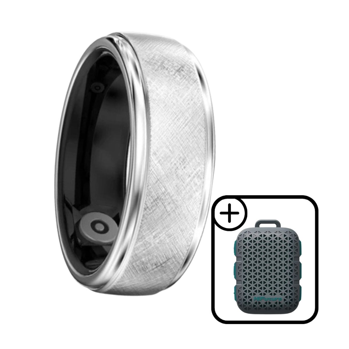 HIFUTURE - Hifuture Future Ring 2 Anillo Inteligente talla 13 + Altavoz Pocket S