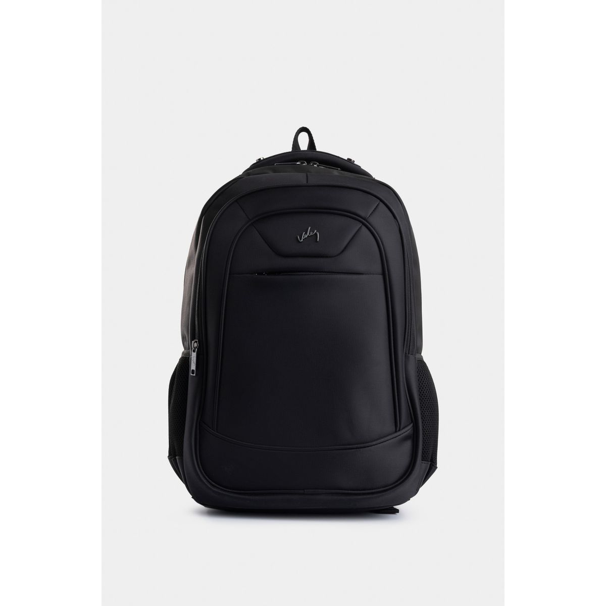 VELEZ - Vélez Mochila Kaiser Lona Y Cuero Hombre Estilo Urbano Negro