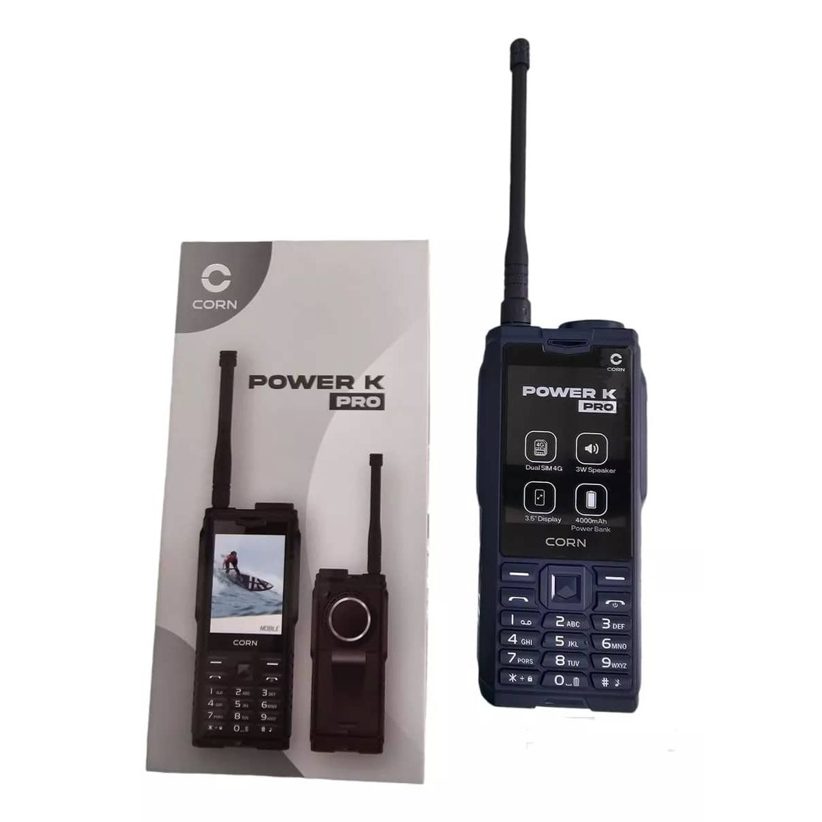 GENERICO - CELULAR CORN POWER K PRO AZUL