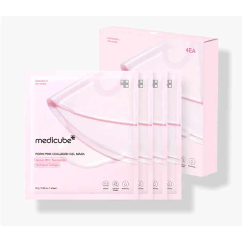 MEDICUBE - MEDICUBE PDRN PINK COLLAGEN GEL MASK - SET DE MASCARILLAS 4UND
