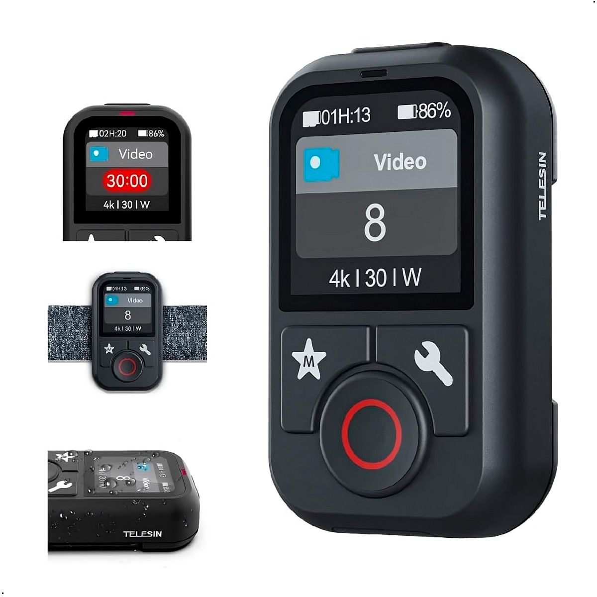 TELESIN - Control Remoto Bluetooth Para Gopro Hero 131211109MAX