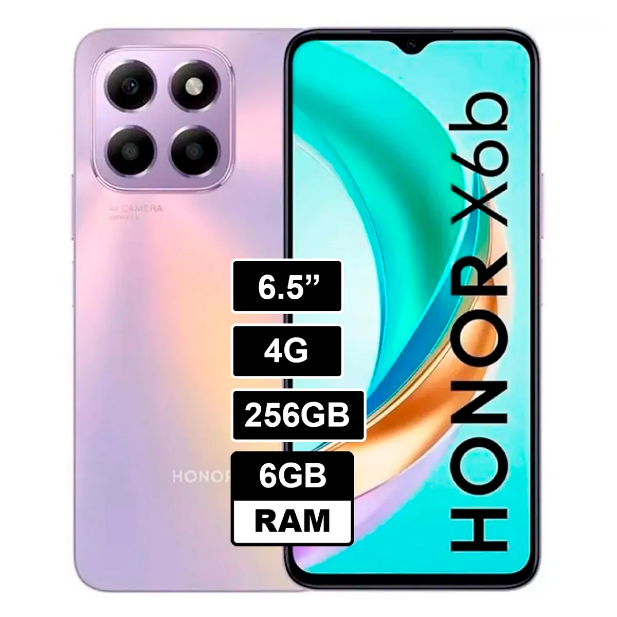 HONOR - X6b 6GB Ram 256GB Color LILA