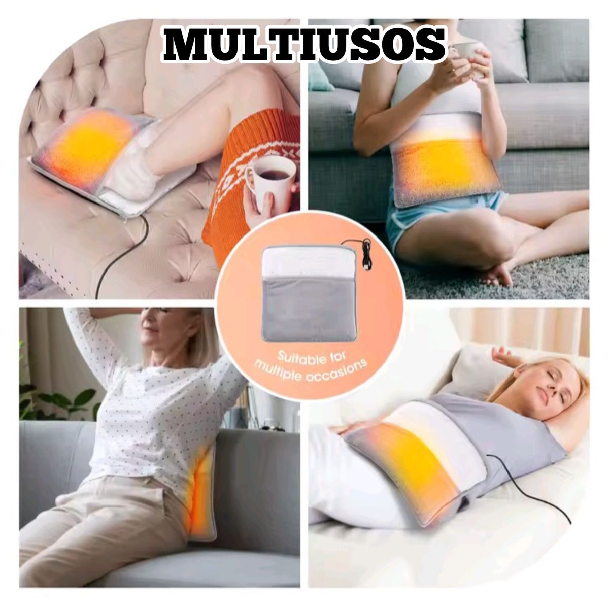 OEM - Calentador de  Pies eléctrico  multiusos - unisex USB