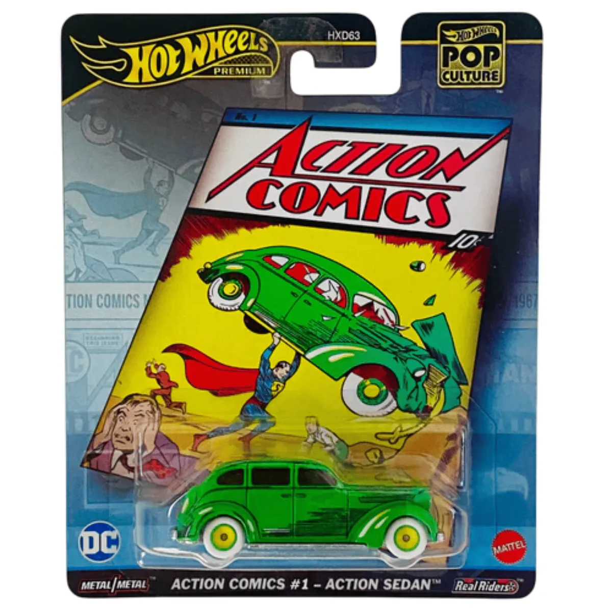 HOT WHEELS - Auto Hot Wheels Superman Comic #1  Premium