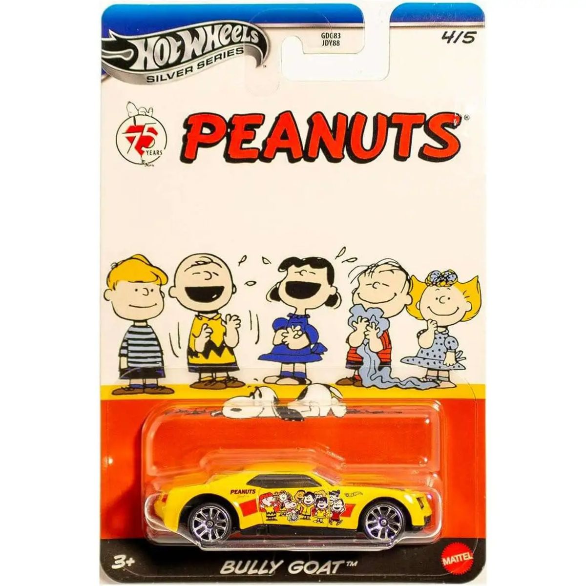 HOT WHEELS - Auto Hot Wheels Peanuts Bully Goat Snoopy