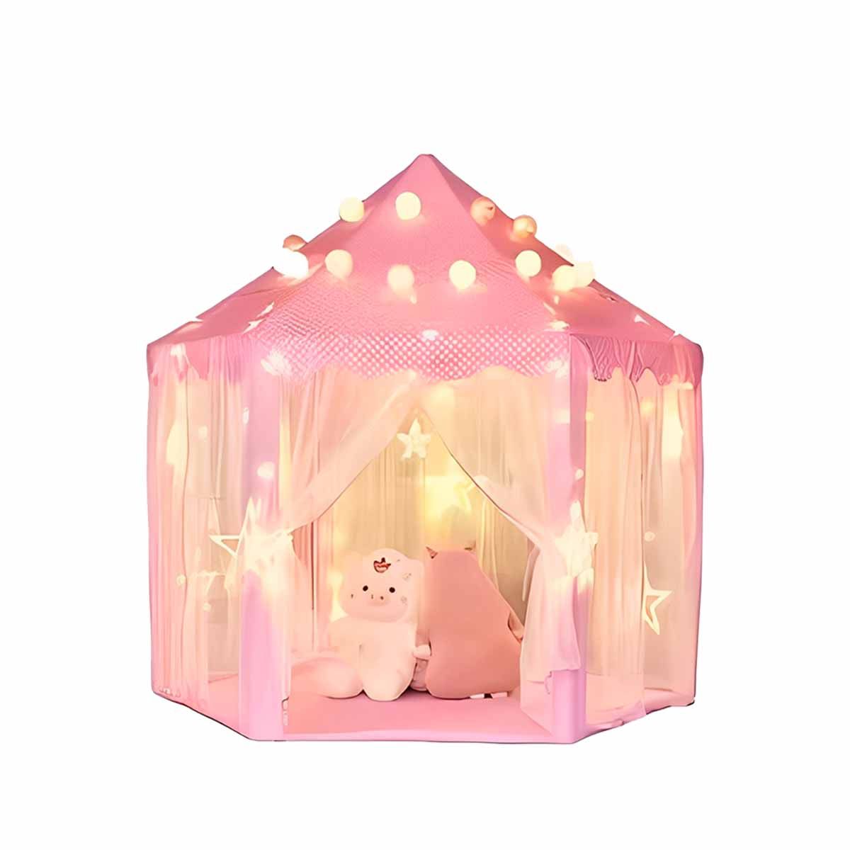 RYBIU IMPORT - Carpa Diseñada para Niñas de 140x135 cm en Color Rosado