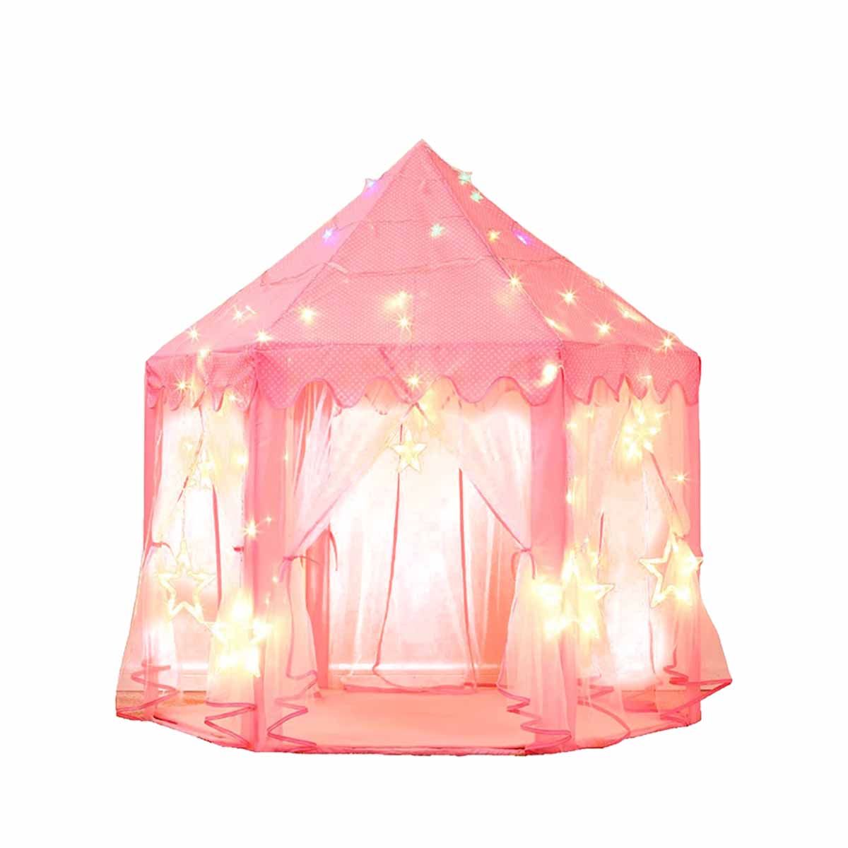 RYBIU IMPORT - Carpa Diseñada para Niñas de 140x135 cm en Color Rosado