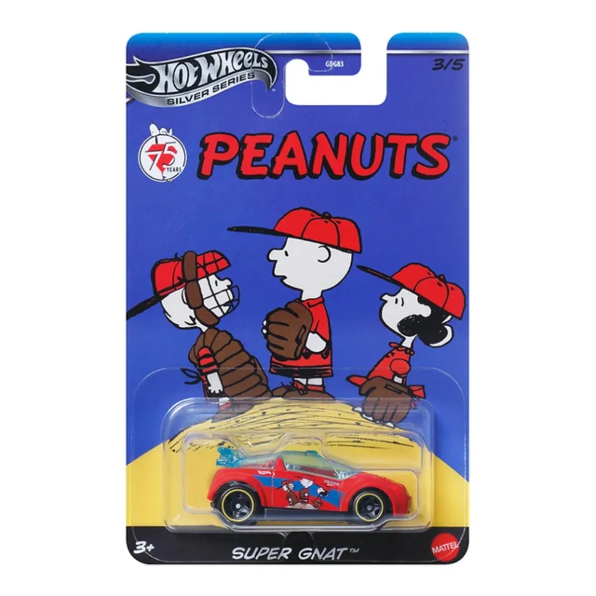 HOT WHEELS - Auto Hot Wheels Peanuts Super Gnat Snoopy