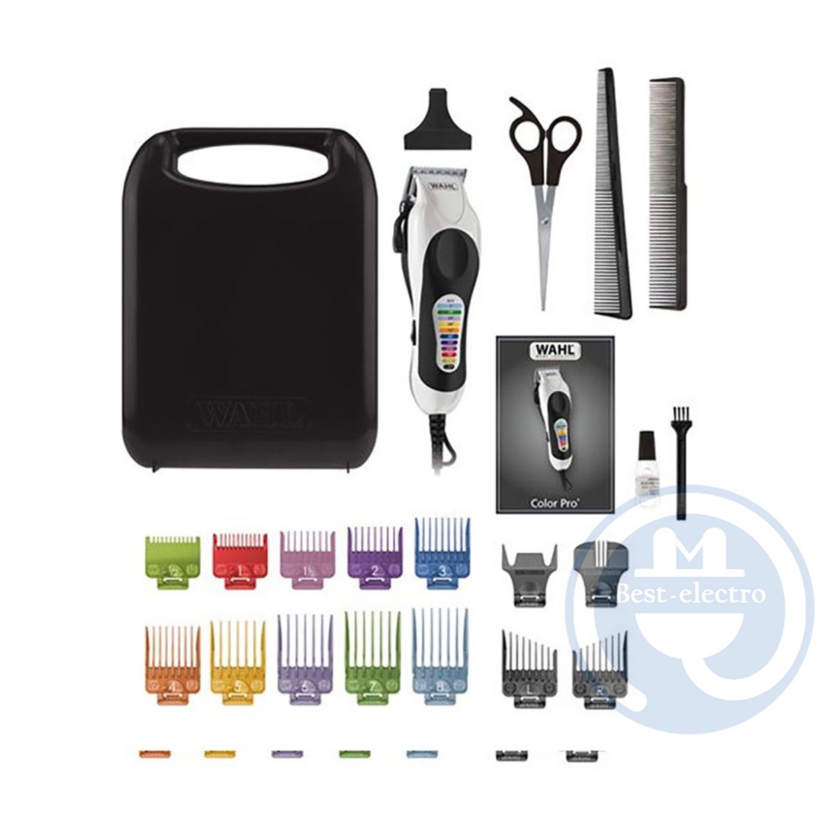 WAHL - Cortadora de Cabello Wahl 79752-018 Color Pro Kit de 23 Pzas