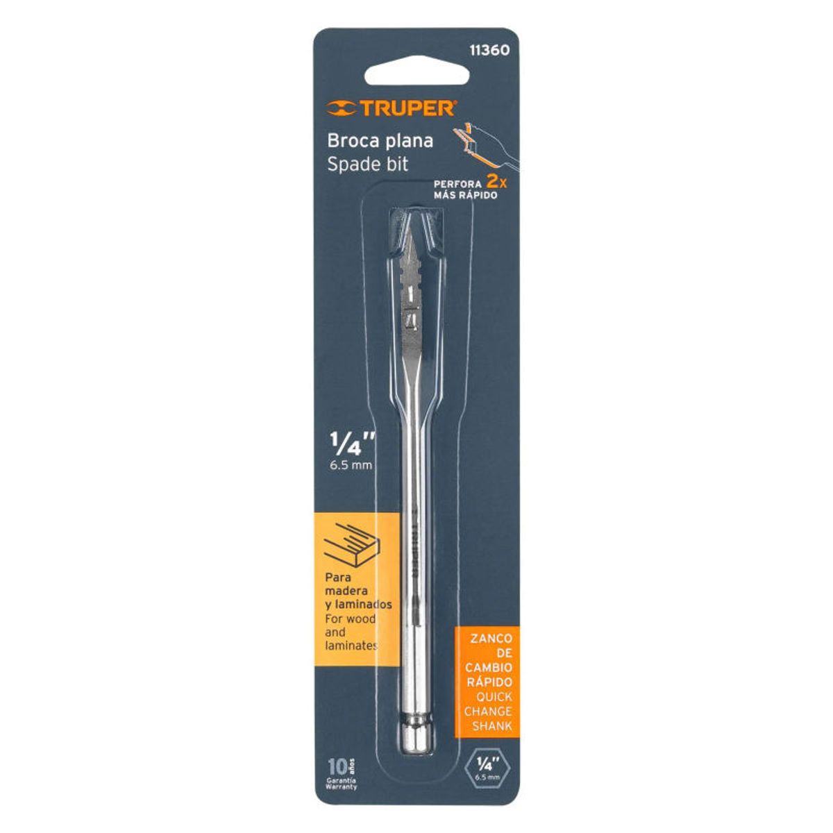 TRUPER - Broca paleta 14 para madera Truper - 11360