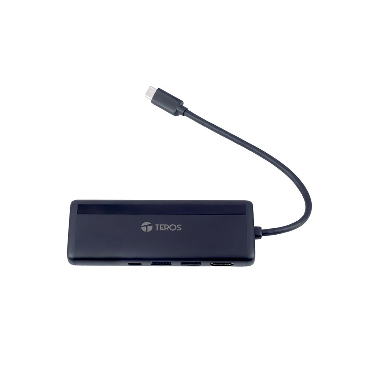 TEROS - Adaptador USB tipo C a 7 en 1 TEROS TE-7134N Gen 3 RJ45 HDMI USB SD