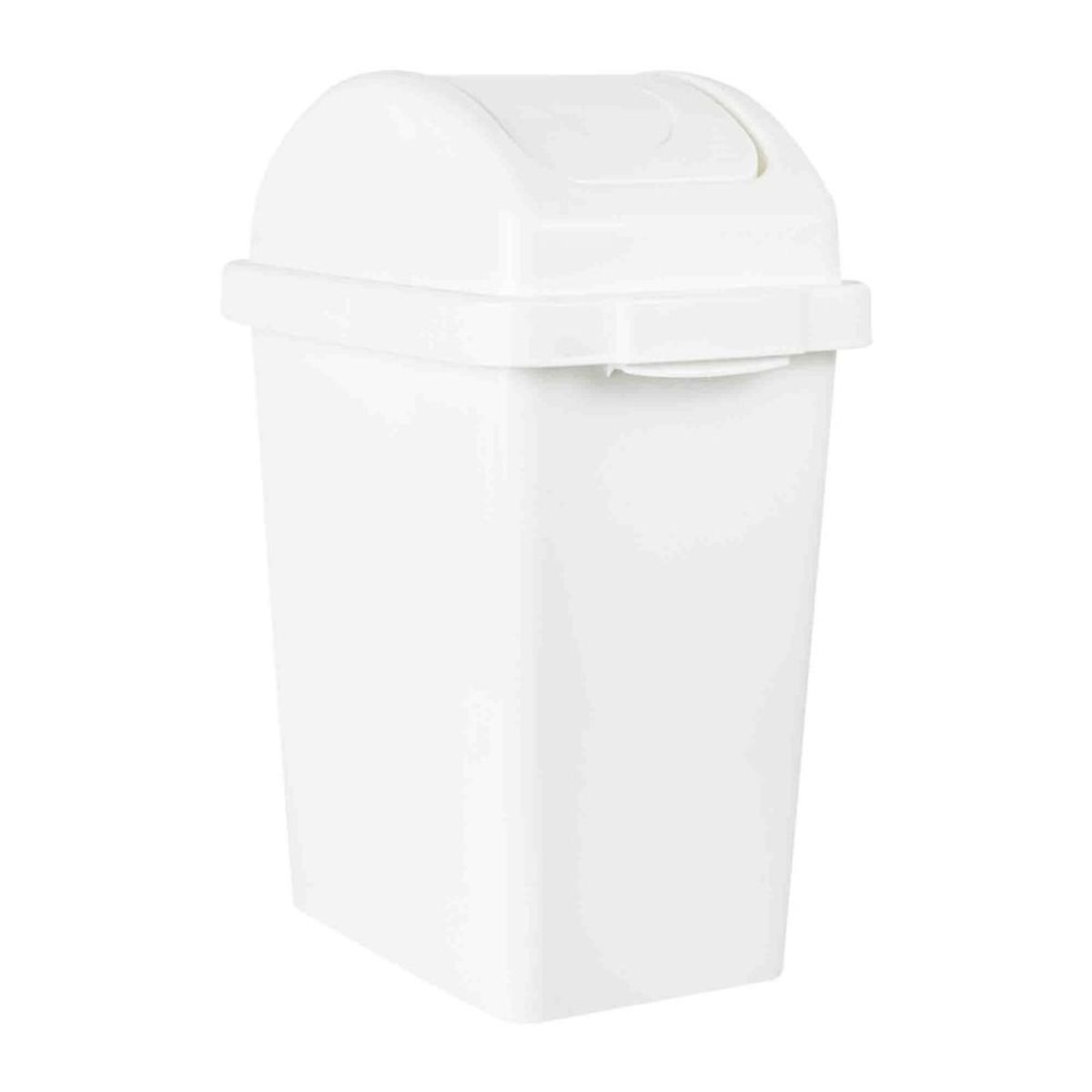 BASA - PAPELERA VAIVÉN ELITE 22 L Blanco.