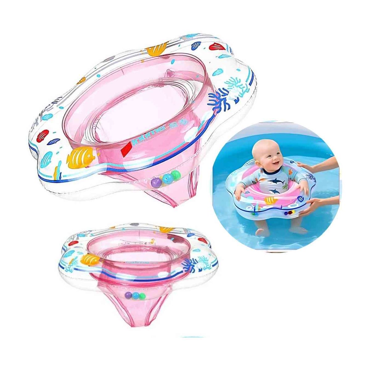 GENERICO - Juego Flotador Anillo de Natación para Bebé Niña