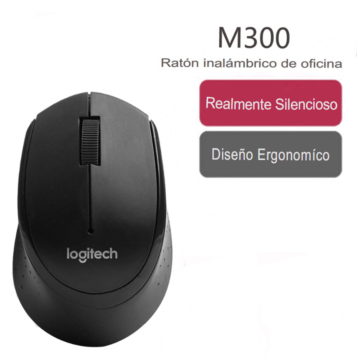 LOGITECH - Mouse inalámbrico Logitech M330