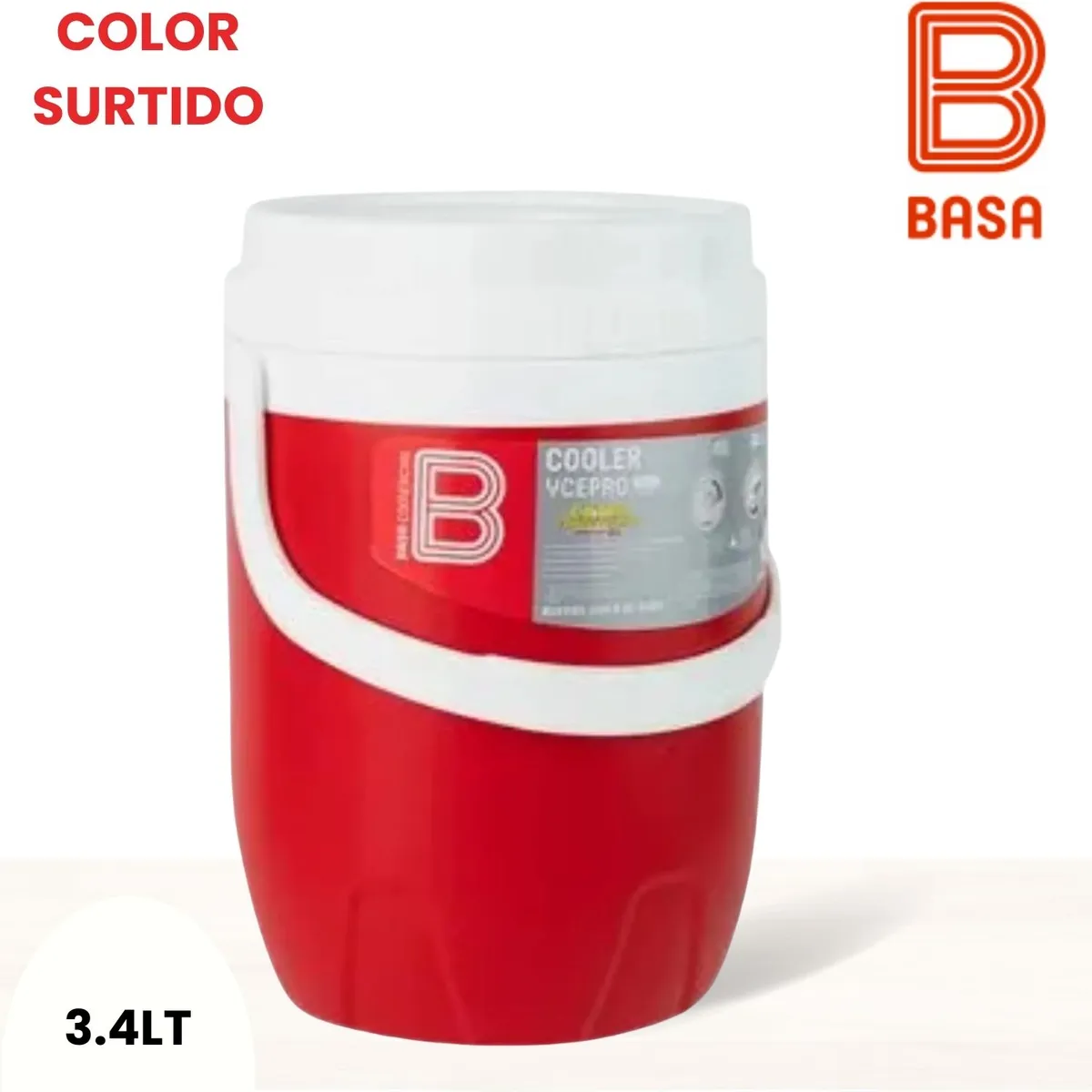 BASA - Cooler Ycepro 3-4L Rojo