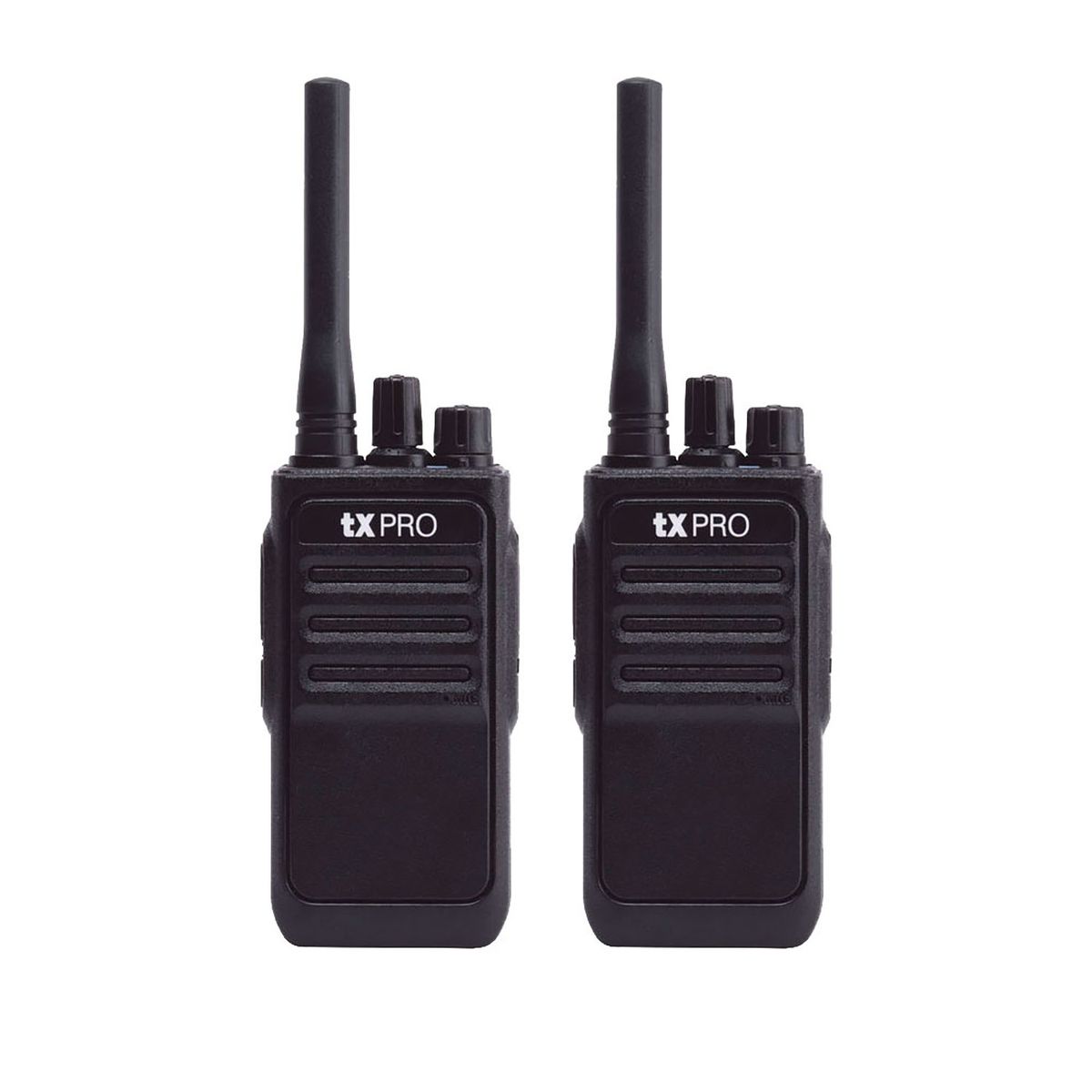 TXPRO - Duo Pack Radios Portátil TXpro TX320 UHF 400-470 MHz 16 canales