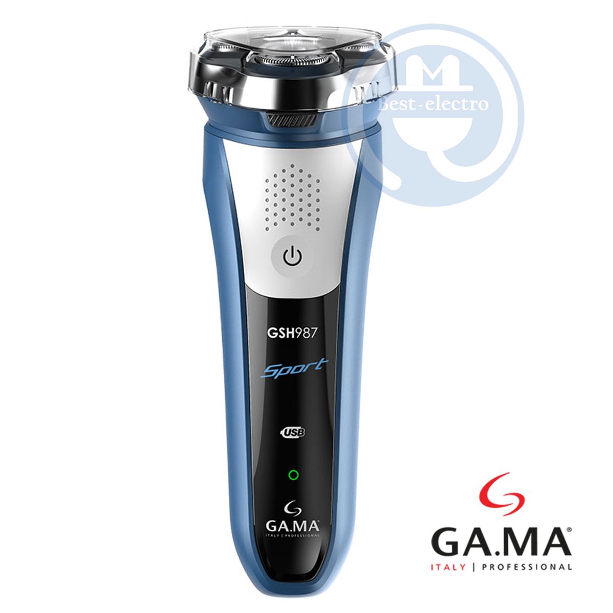 GAMA - Afeitadora Gama BECSH0000000286 Afeitado en Seco y Húmedo GSH987 Sport