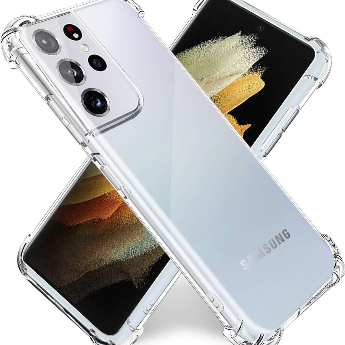 JET - CARCASA PARA SAMSUNG S21 ULTRA 360 TRANSPARENTE