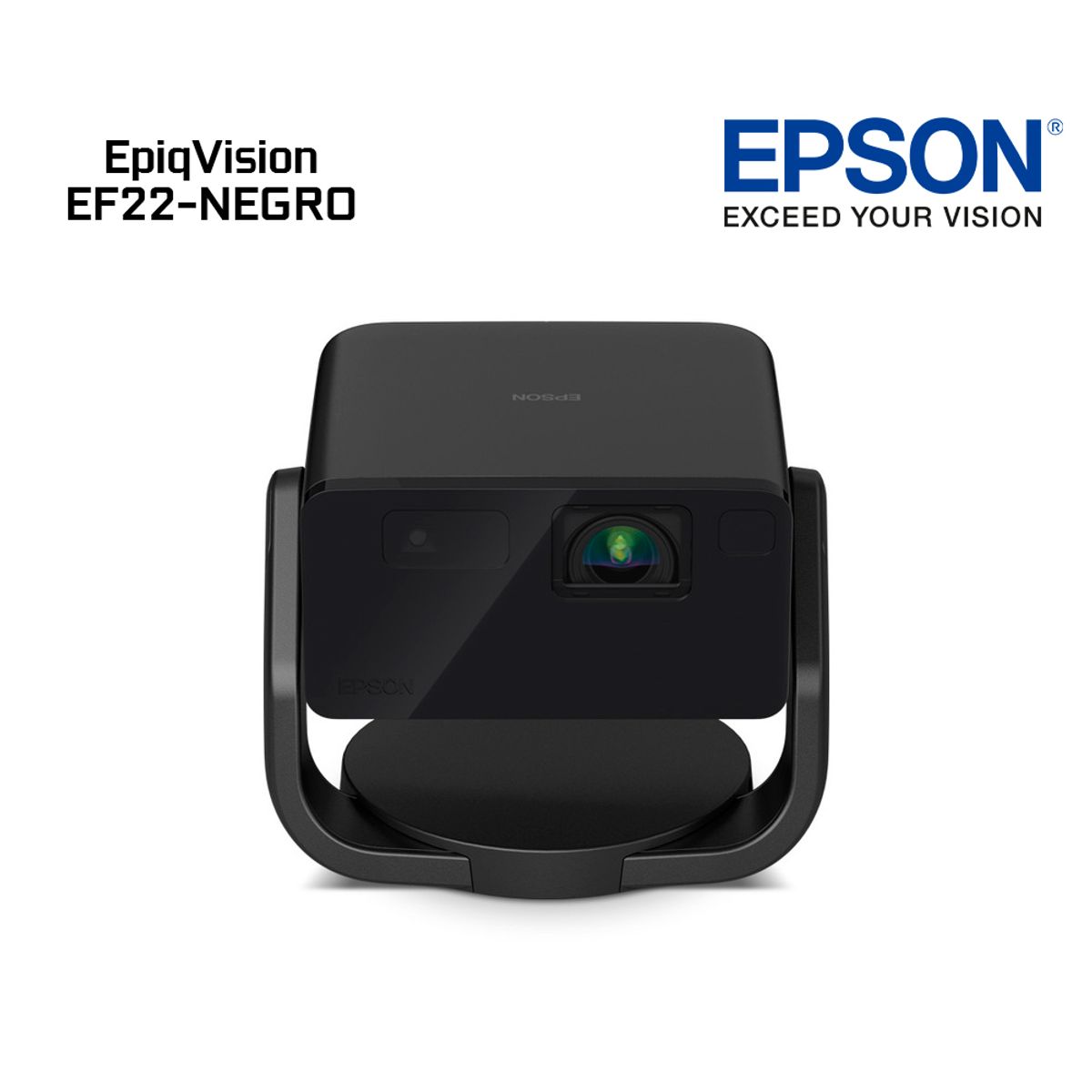 EPSON - Epson EpiqVision EF22 Proyector Láser Portátil Smart - Negro