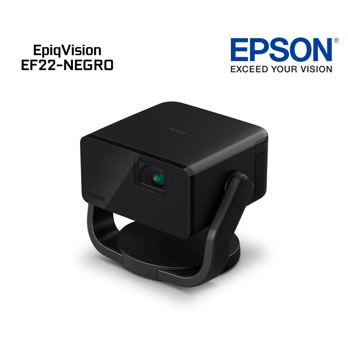 EPSON - Epson EpiqVision EF22 Proyector Láser Portátil Smart - Negro