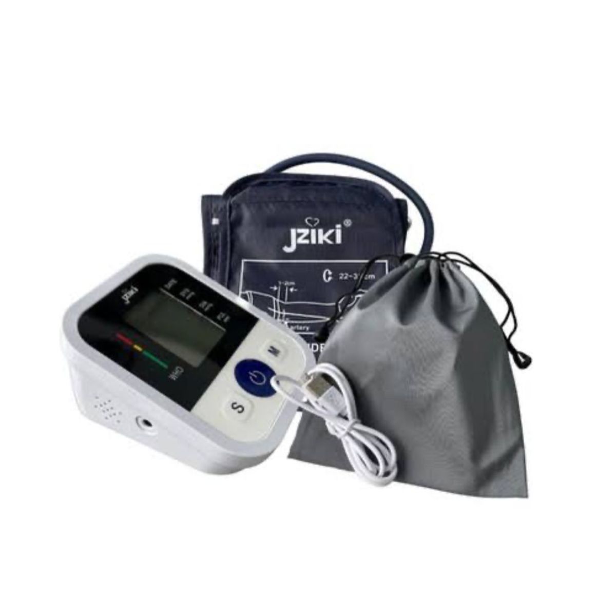 GENERICO - TENSIOMETRO DIGITAL DE BRAZO CON VOZ INTELIGENTE INCLUYE CABLE USB