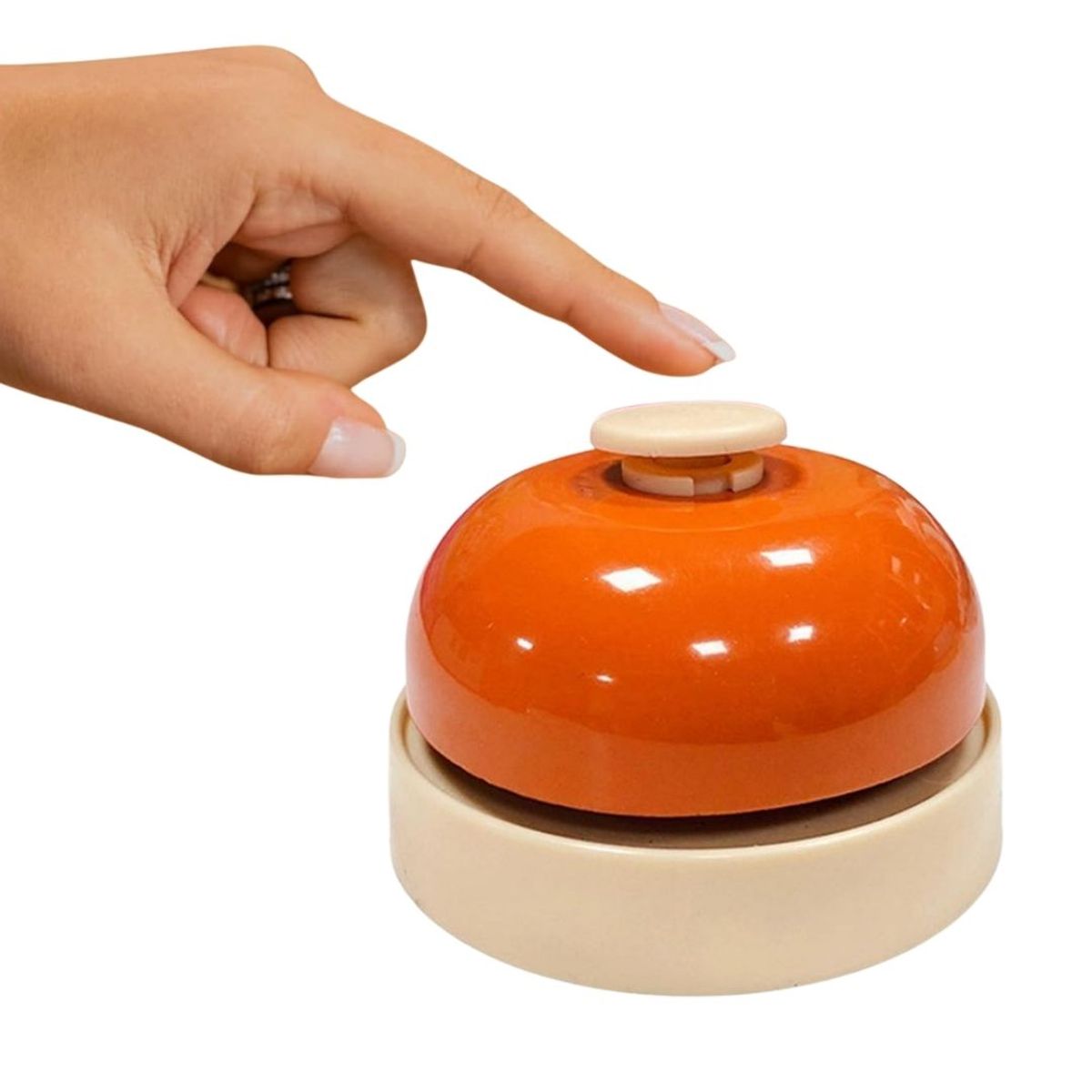 GENERICO - Timbre de llamada para Restaurante y Hotel - Color Naranja