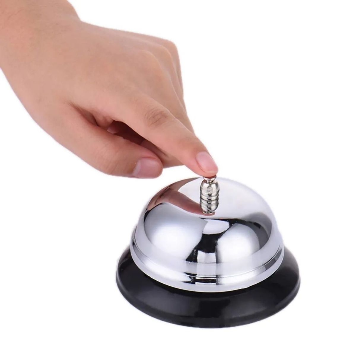 GENERICO - Timbre Metálico para Hotel Recepción Restaurante y Cocina