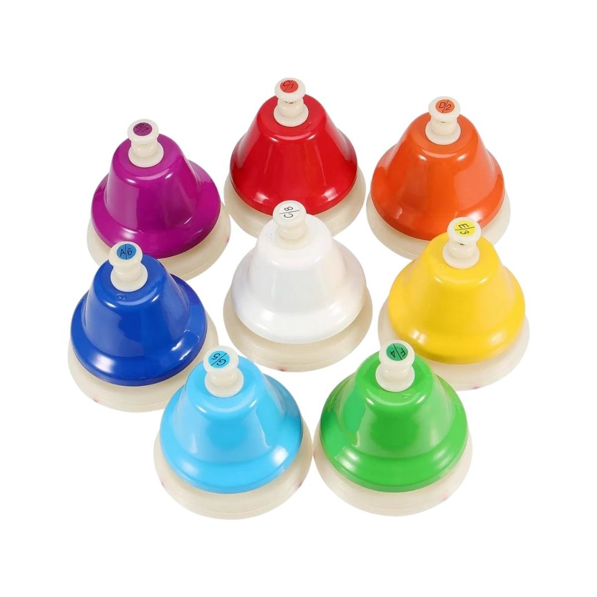 GENERICO - Set de Campanas Musicales para Niños - 8 Notas