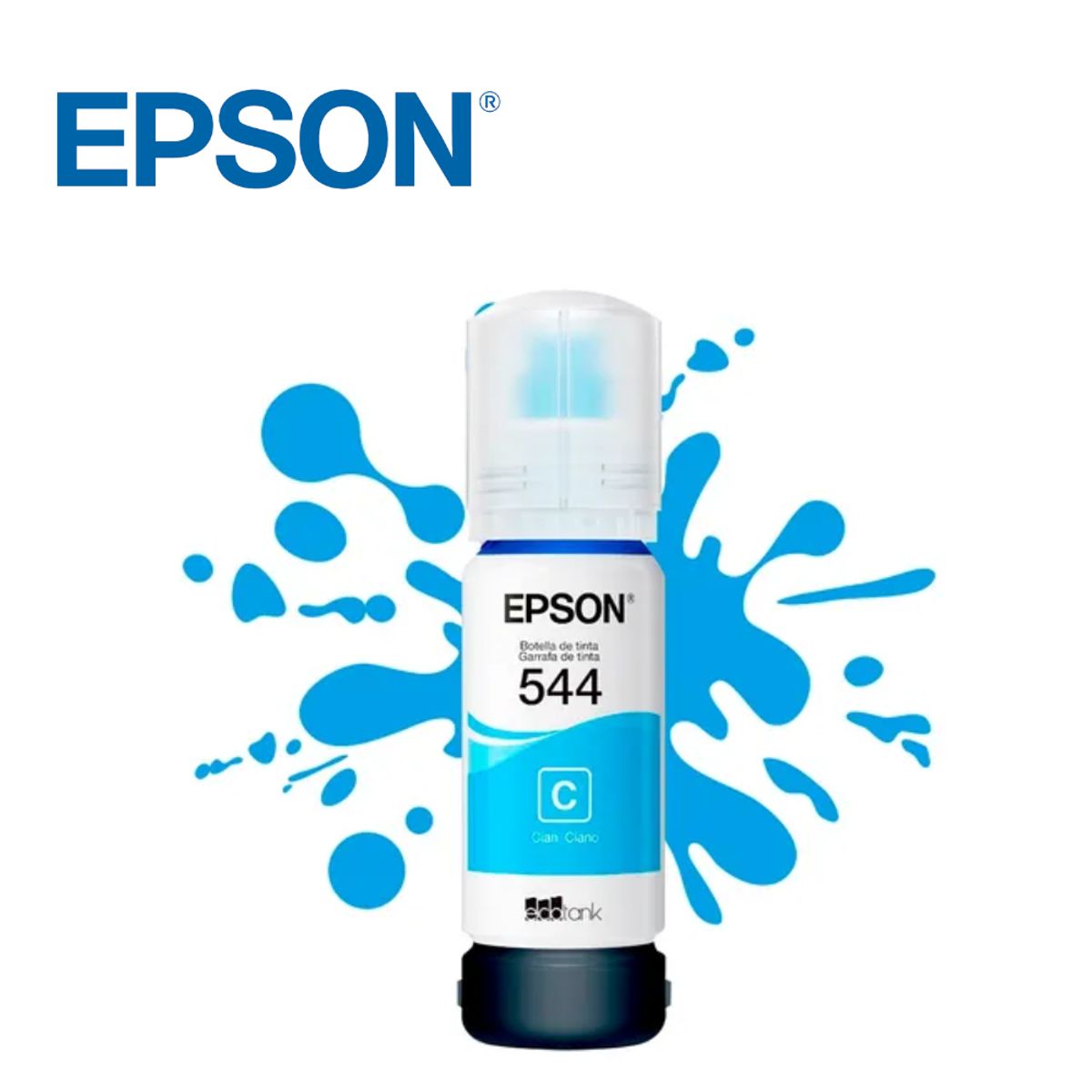 EPSON - Botella de Tinta Epson 544 Cian