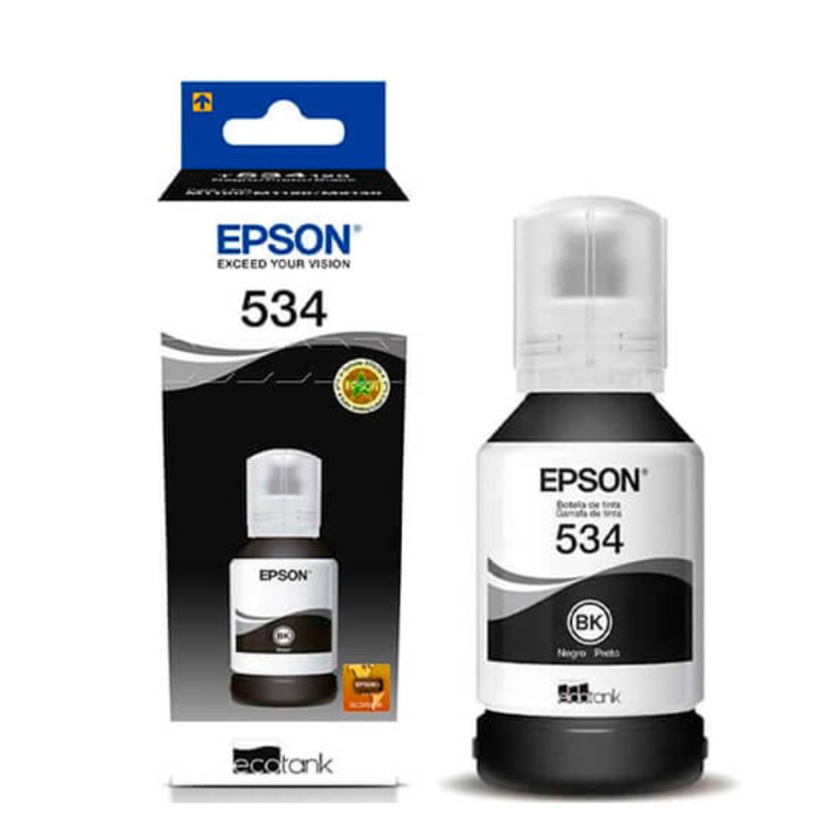 EPSON - Botella de Tinta Epson 534 Negro