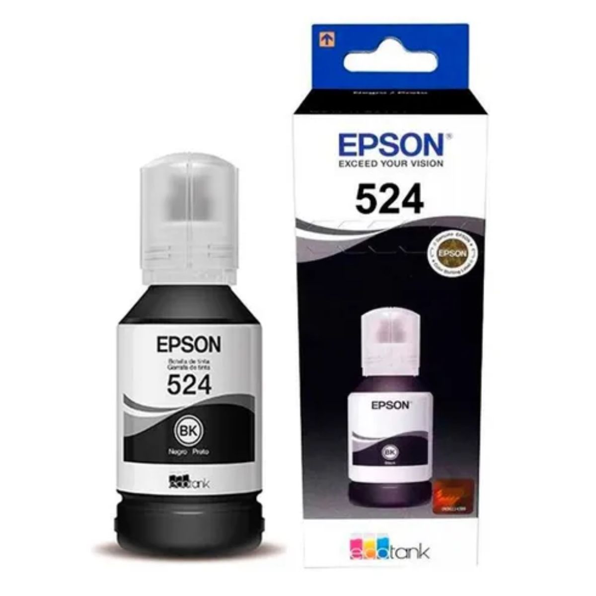EPSON - Botella de Tinta Epson 524 Negro