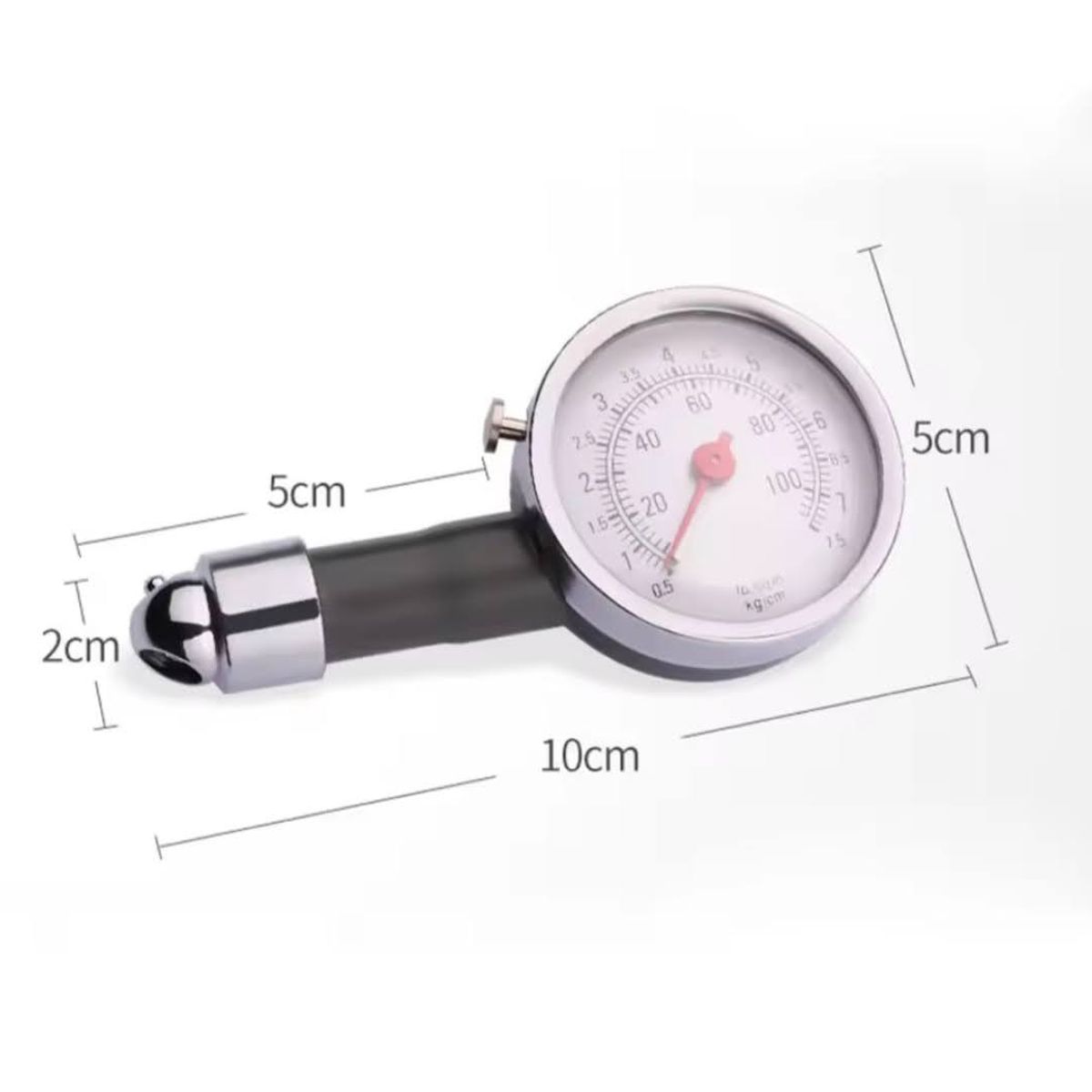 GENERICO - Medidor De Presion Para Llanta De Motocicleta Auto Bicicleta