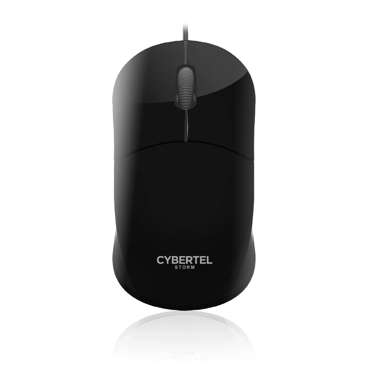 CYBERTEL - Mouse Óptico Cybertel Storm Cyb M103K 1000 Dpi Negro