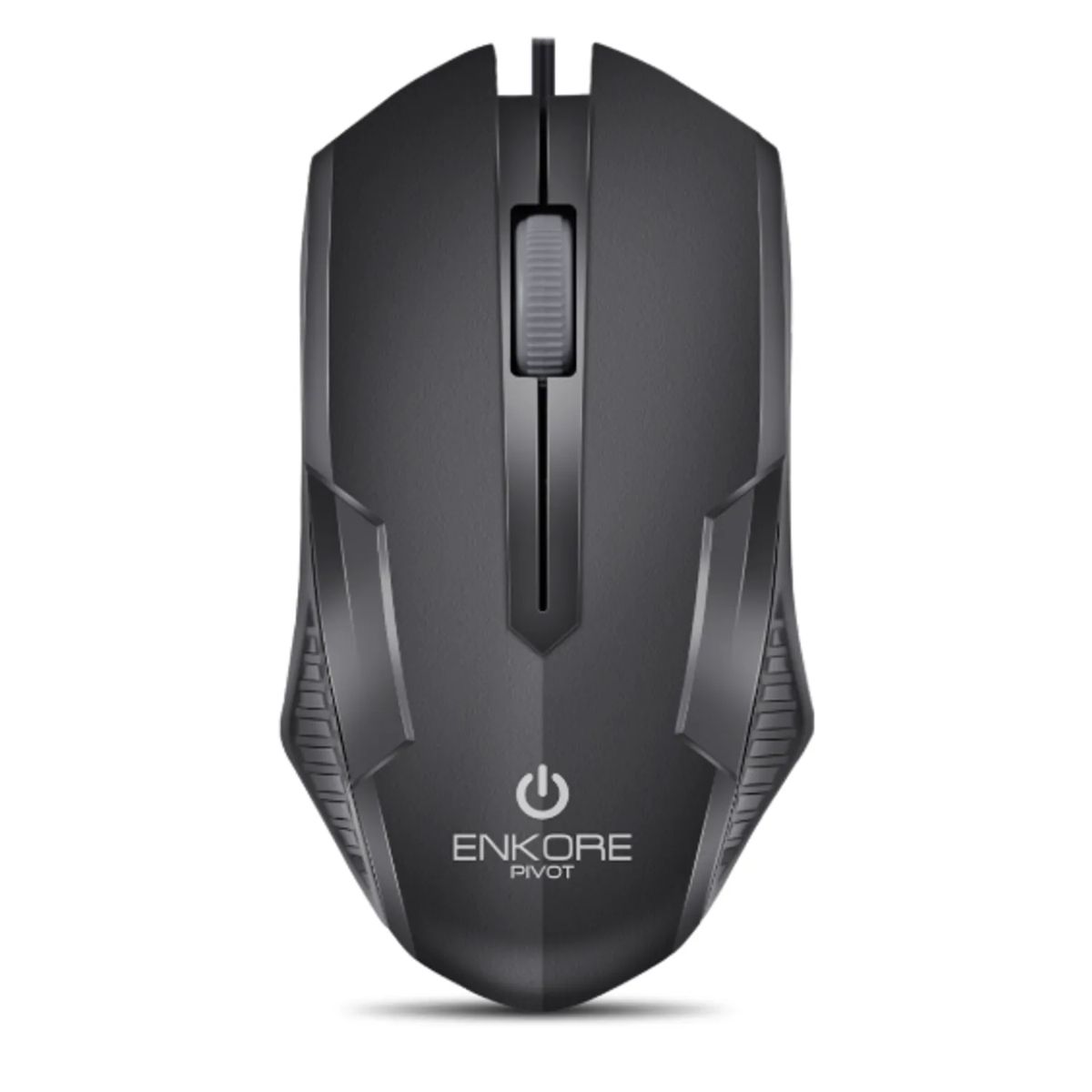 ENKORE - Mouse Óptico Alámbrico 1200 DPI Enkore Pivot EKM 105 Negro