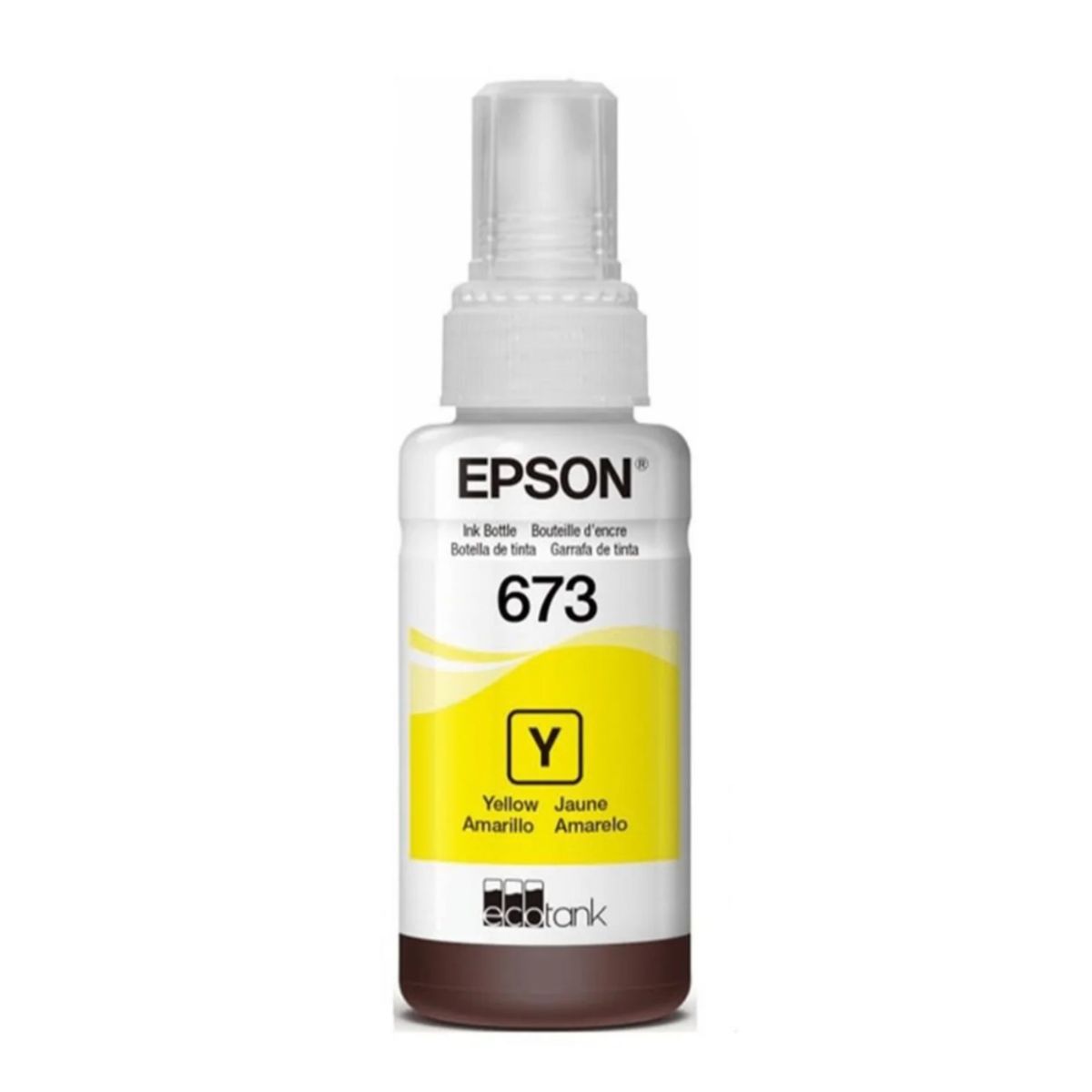 EPSON - Botella de Tinta para impresora 673 YELLOW