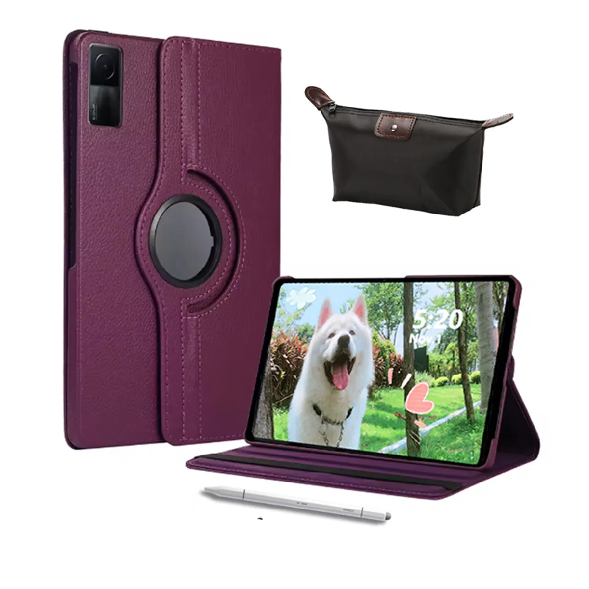 LENOVO - Tablet Lenovo M11 K10 Pro 8GB+128GB 11 Full HD IPS Wi-Fi + Case Púrpura + Lápiz