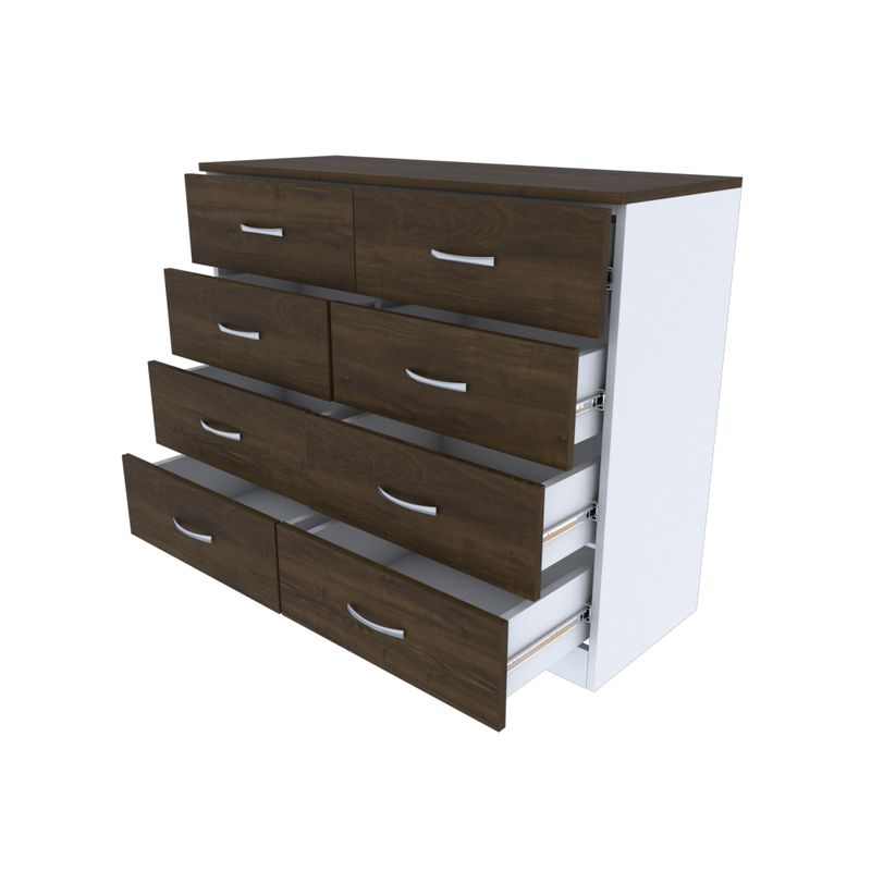 MUEBLES MACRUMO - Cómoda 8 Cajones Brixton