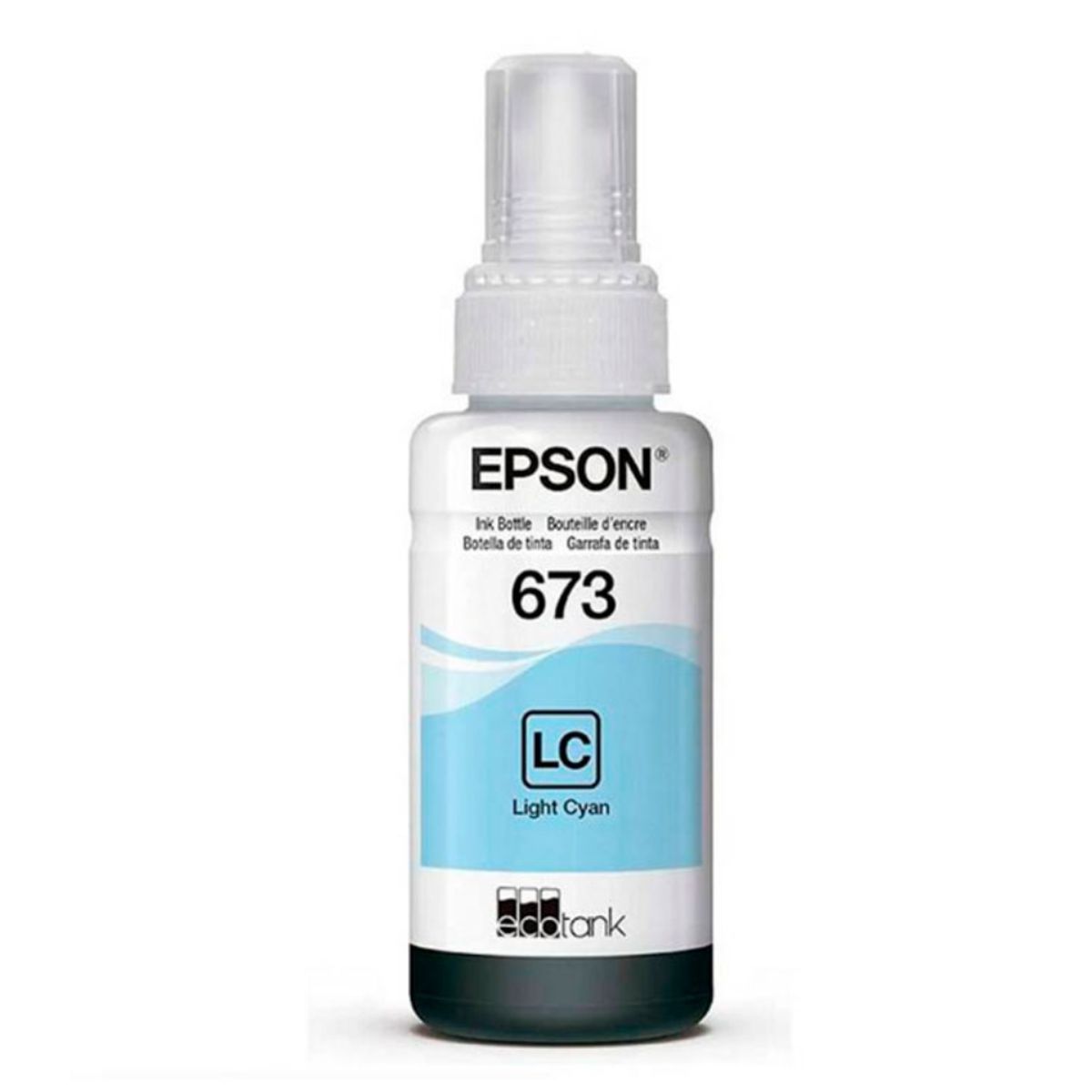 EPSON - Botella de Tinta Epson 673 Cyan Light