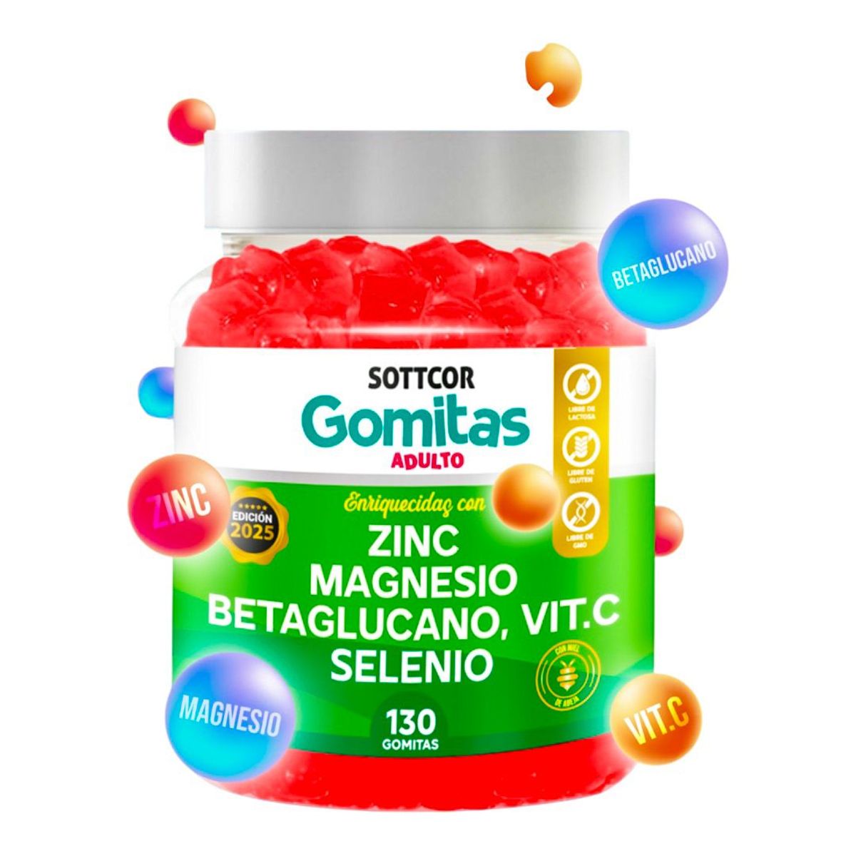GENERICO - GOMITA ZINC SOTTCOR 130 UND