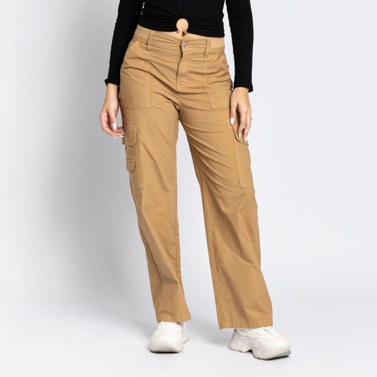 PARADA 111 - PANTALON RECTO CARGO MUJER PARADA111 YESICA