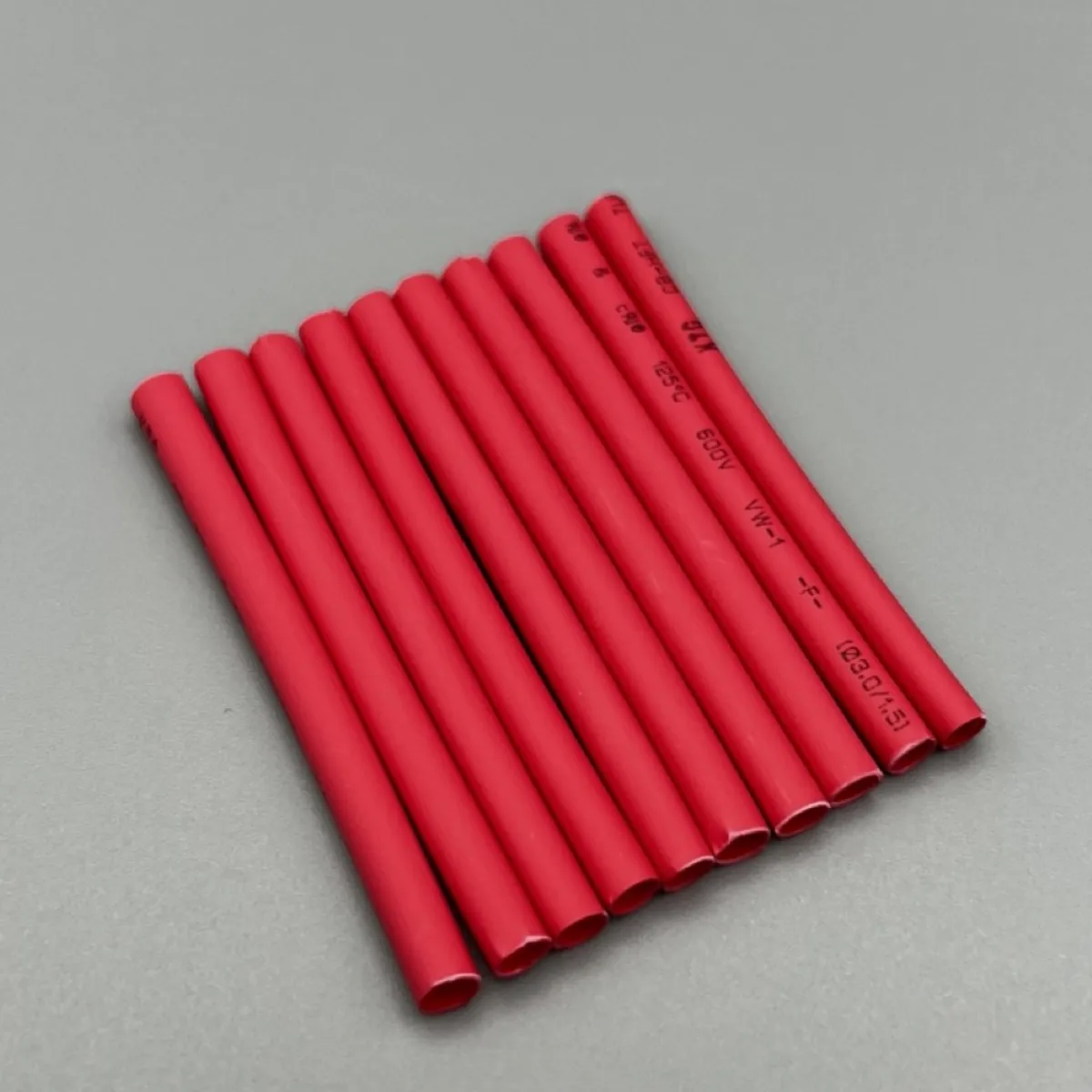 GENERICO - TUBOS TERMO RETRACTIL PACK X10UNID 5CM PARA CABLE DE 4MM